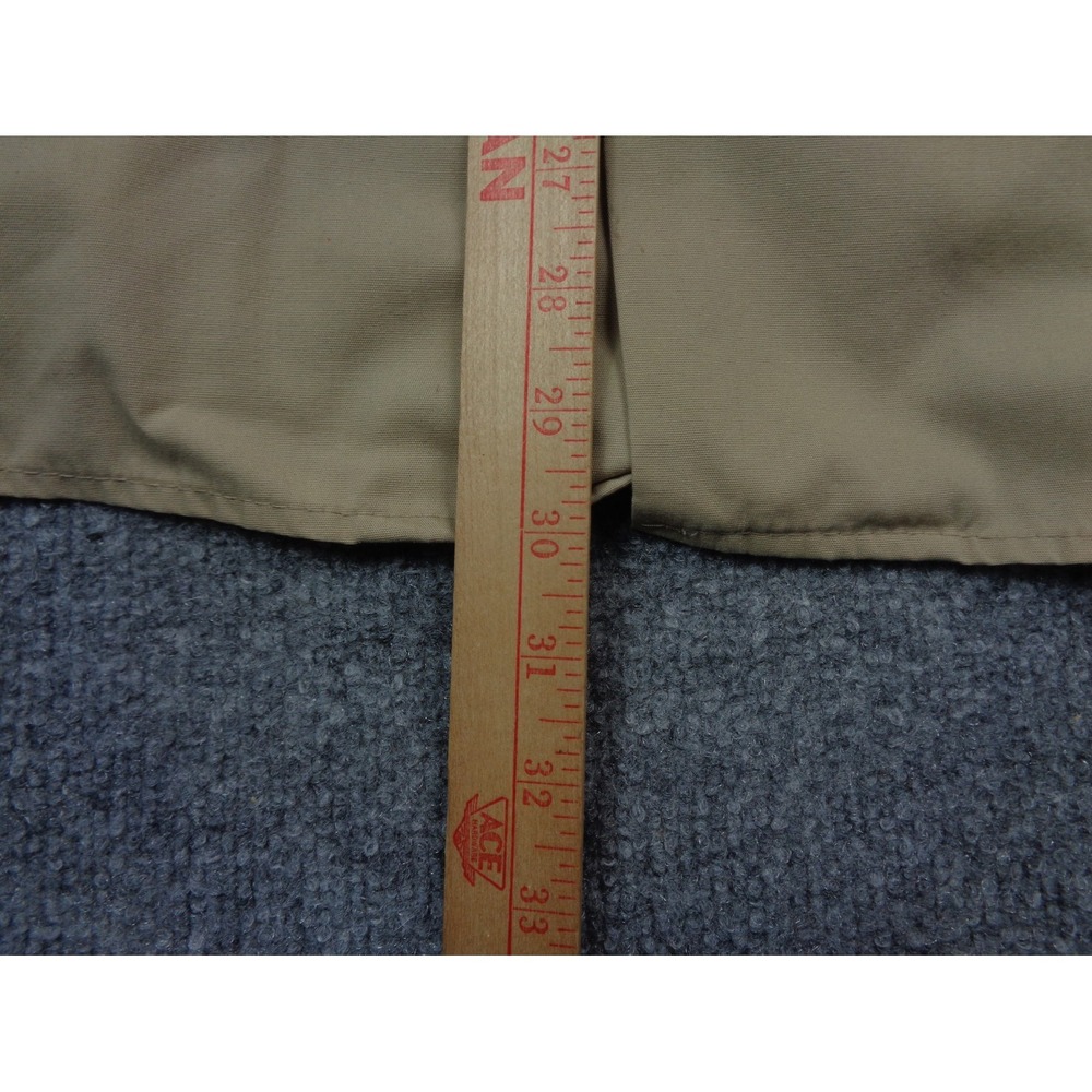 Vintage Boy Scouts of America Shirt Mens L Brown Assistant Scoutmaster Patches - Picture 9 of 14